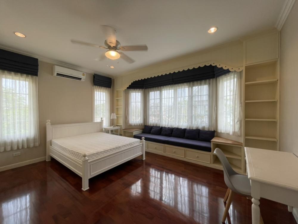 For RentHouseBangna, Bearing, Lasalle : Single house for rent, Fantasia Villa 4,Near little walk 5 bedrooms