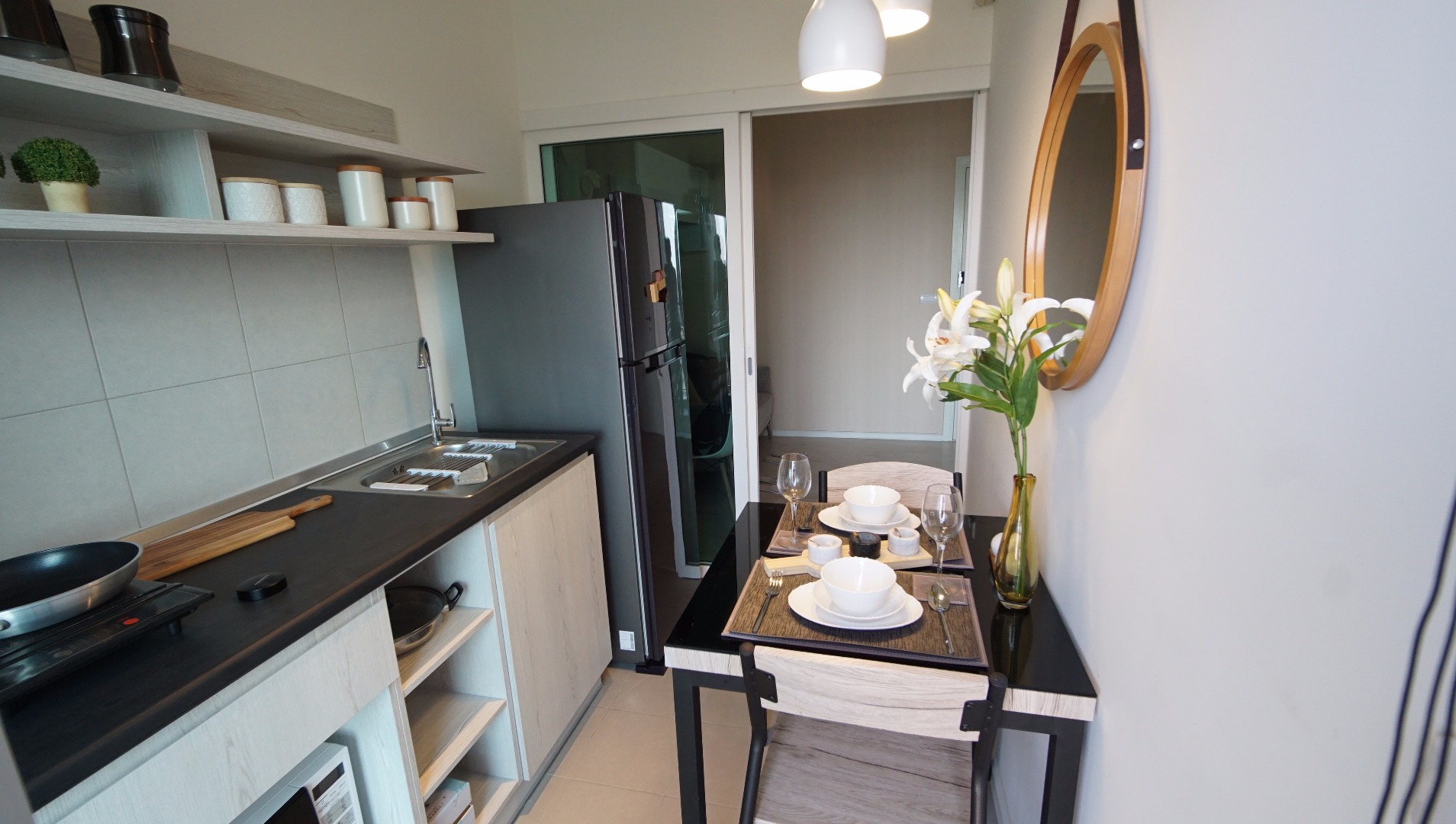 For SaleCondoThaphra, Talat Phlu, Wutthakat : ++ For sale, Aspire Sathorn-Thapra 30.44 sq.m., north ++