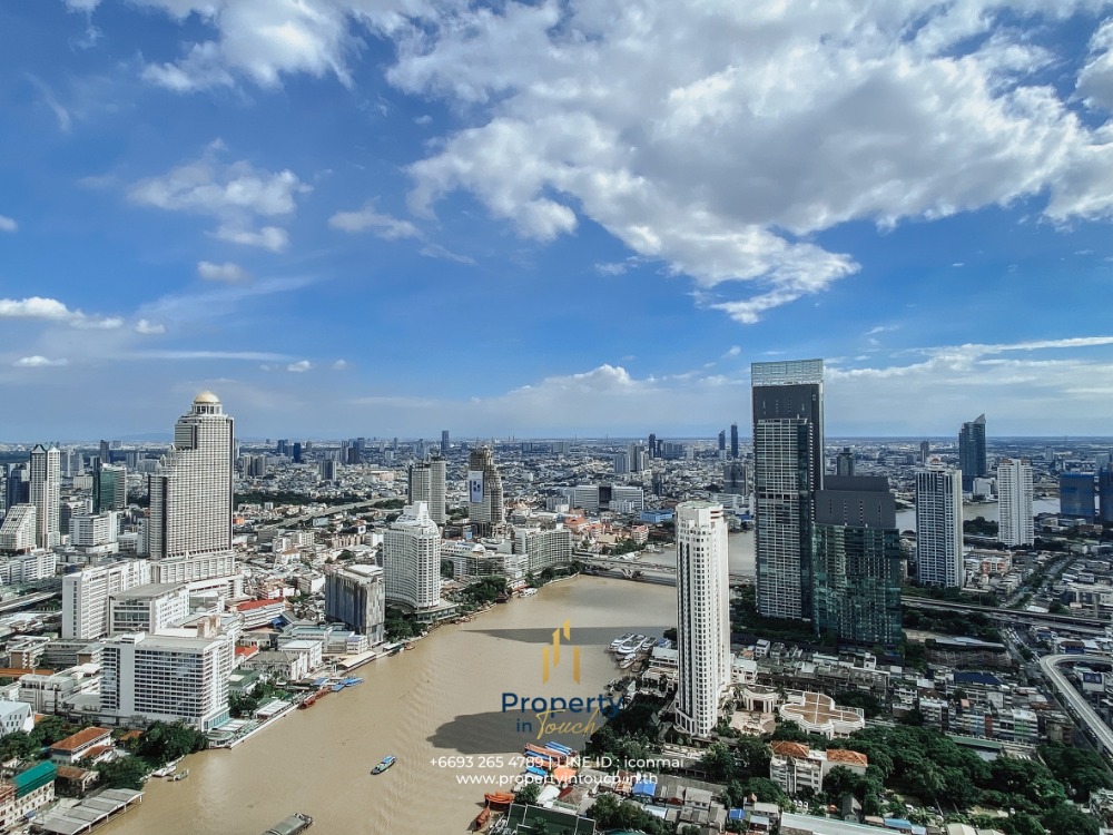 ขายคอนโดวงเวียนใหญ่ เจริญนคร : **Highest 78 sqm with superb river view** 1 bedroom plus Magnolias Waterfront Residences ICONSIAM