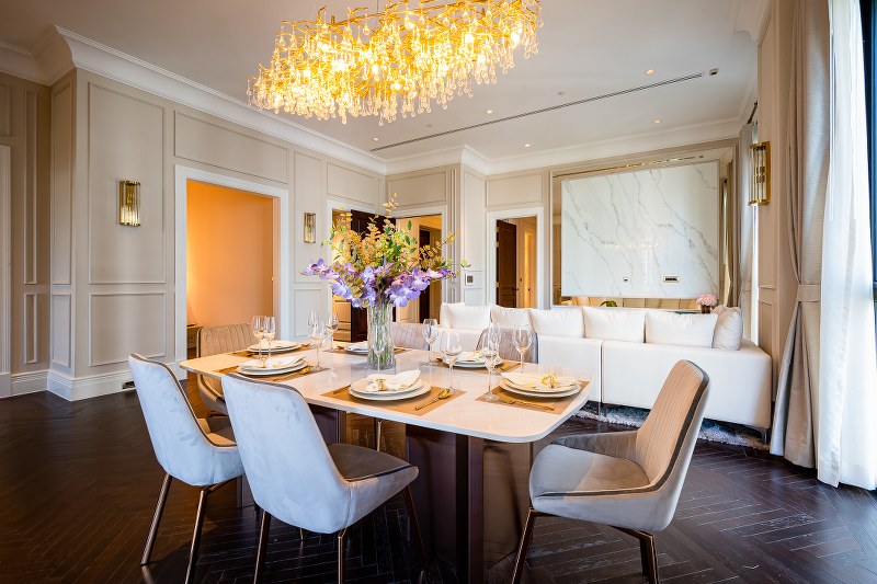 For SaleCondoWitthayu, Chidlom, Langsuan, Ploenchit : 🥂✨ Decorated and ready to move in 98 WIRELESS 2 Bedroom 132 Sq.M. Park View Inquiry / Urgent viewing appointment: 093-616-4456 (Sales Department)🥂✨