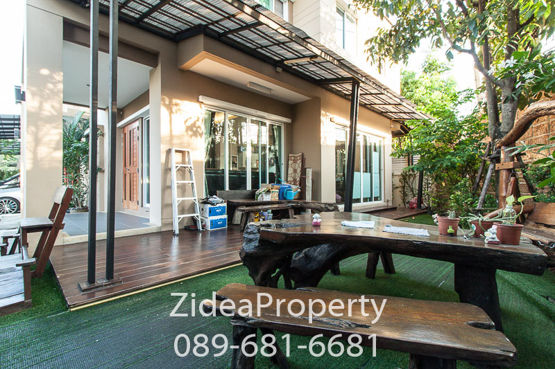 ขายบ้านนวมินทร์ รามอินทรา : ขาย บ้าน Bangkok Boulevard รามอินทรา 3 บ้านเดี่ยว 71 ตรว หลังริม บรรยากาศร่มรื่น ใกล้ Fashion ปัญญาอินทรา คู้บอน นวมินทร์ คันนายาว กาญจนาภิเษก : EL23S-030