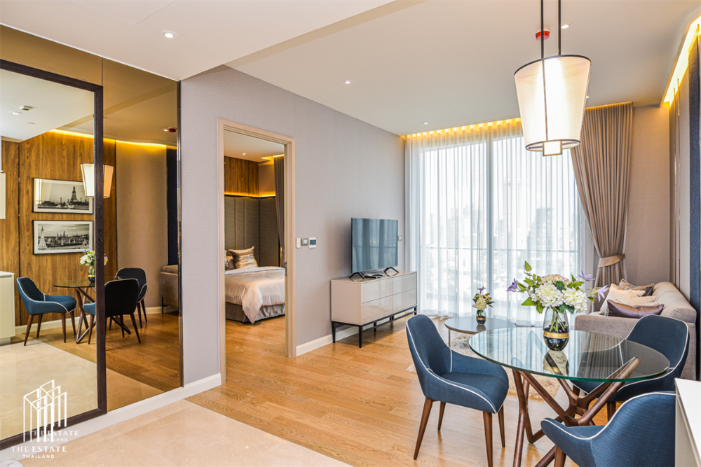 ให้เช่าคอนโดวงเวียนใหญ่ เจริญนคร : Condo for RENT *Magnolias Waterfront Residences ICONSIAM *ห้องชั้นสูง 20+ วิวเมือง แต่งสวยมาก @65,000 Baht