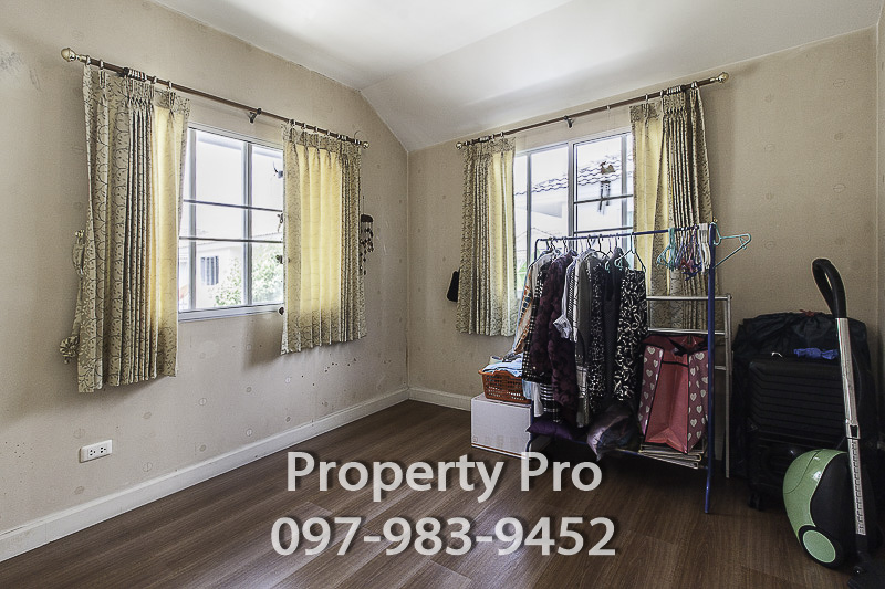 For SaleHousePathum Thani,Rangsit, Thammasat : House for SALE Prueklada Rangsit Klong 4 size 51 sqw 122 sqm 3 bedroom Near to Lamm Luk Ka, Sai Mai : EL23S-036