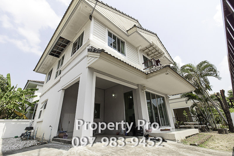 For SaleHousePathum Thani,Rangsit, Thammasat : House for SALE Prueklada Rangsit Klong 4 size 51 sqw 122 sqm 3 bedroom Near to Lamm Luk Ka, Sai Mai : EL23S-036