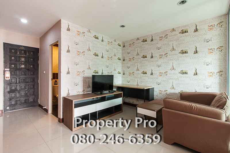 For SaleCondoRattanathibet, Sanambinna : Condo for Sale Country Ville Resort 1 bedroom 31 sqm Near MRT Nonthaburi Civic Centre Station, Rattanathibet, Ngamwongwan, Khae Rai : MF23S-014