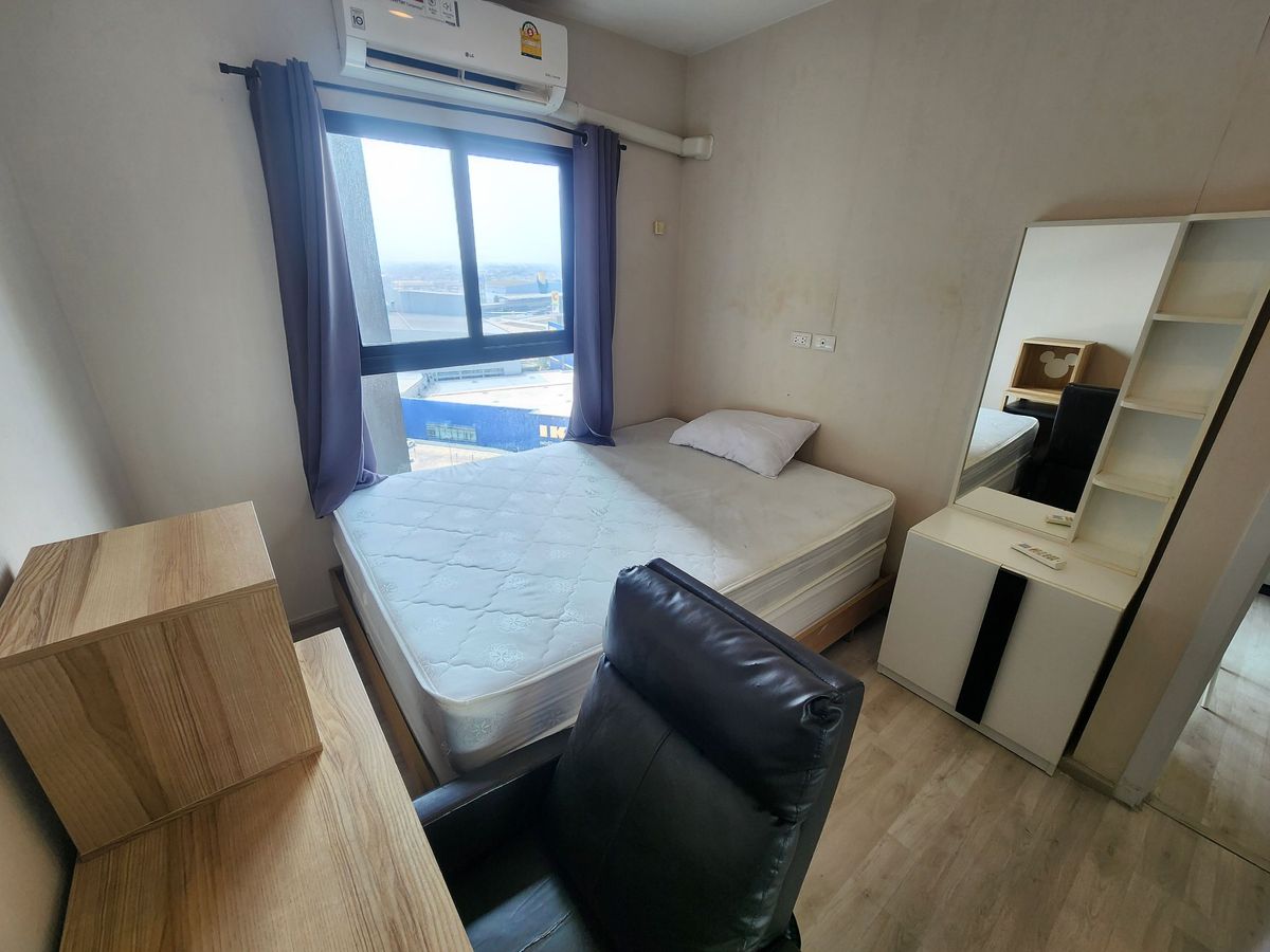 For RentCondoNonthaburi, Bang Yai, Bangbuathong : ** Available room, updated room, cheap price ** .For rent, Plum Condo, Central Station, Bang Yai, Phase 1, cheap price SN490.14