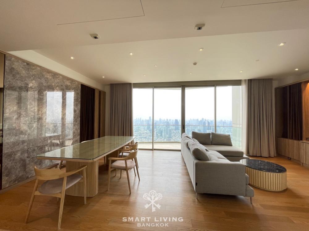 ให้เช่าคอนโดวงเวียนใหญ่ เจริญนคร : MAGNOLIA WATERFRONT RESIDENCES คอนโดหรู ริมแม่น้ำ 4 ห้องนอน ใกล้ Icon Siam ราคา 180k