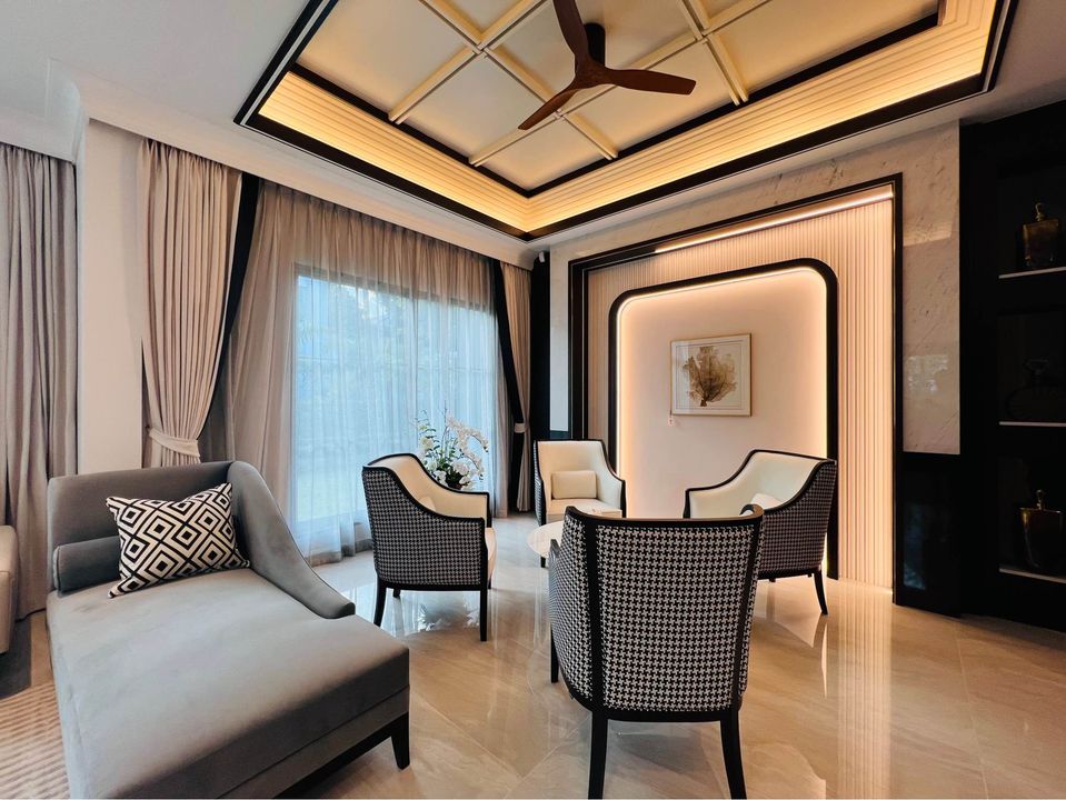 ขายบ้านลาดกระบัง สุวรรณภูมิ : คฤหาสน์หรู งามสง่า เพอร์เฟค มาสเตอร์พีซ สุขุมวิท 77 เนื้อที่ดิน 163 ตรว. Decorated in luxury style พร้อมเข้าอยู่
