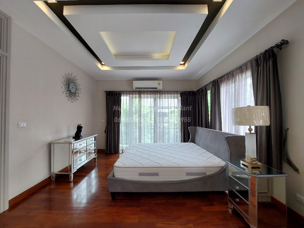 For SaleHouseBangna, Bearing, Lasalle : Luxury detached house in Soi Ratchawinit Bangkaew, only 98 units, the largest house type in the project.