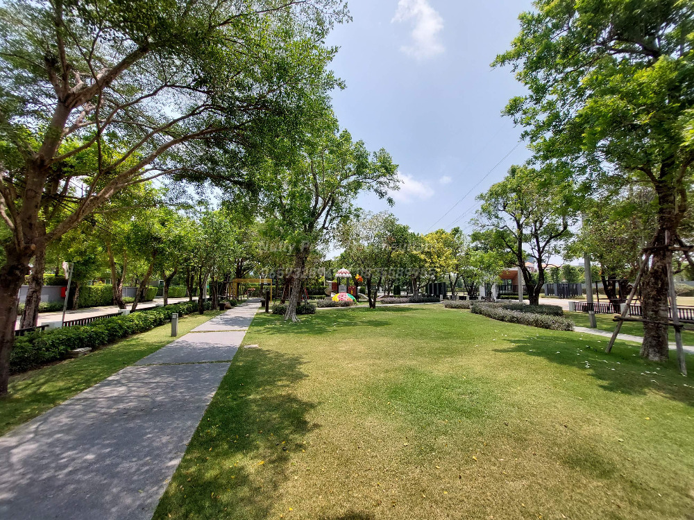 For SaleHouseBangna, Bearing, Lasalle : Luxury detached house in Soi Ratchawinit Bangkaew, only 98 units, the largest house type in the project.