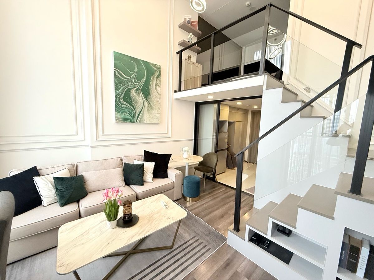 For RentCondoKasetsart, Ratchayothin : 🏙Duplex 2-storey condo📸video room 🔥Knightsbridge space Ratchayothin🔥🚅 Next to BTS Phaholyothin 24, easy to find food!!️Close to Central ladprao,Major Ratchayothin ☎️Tel/What App:0917061999 , 0938979669   Khun Kwa