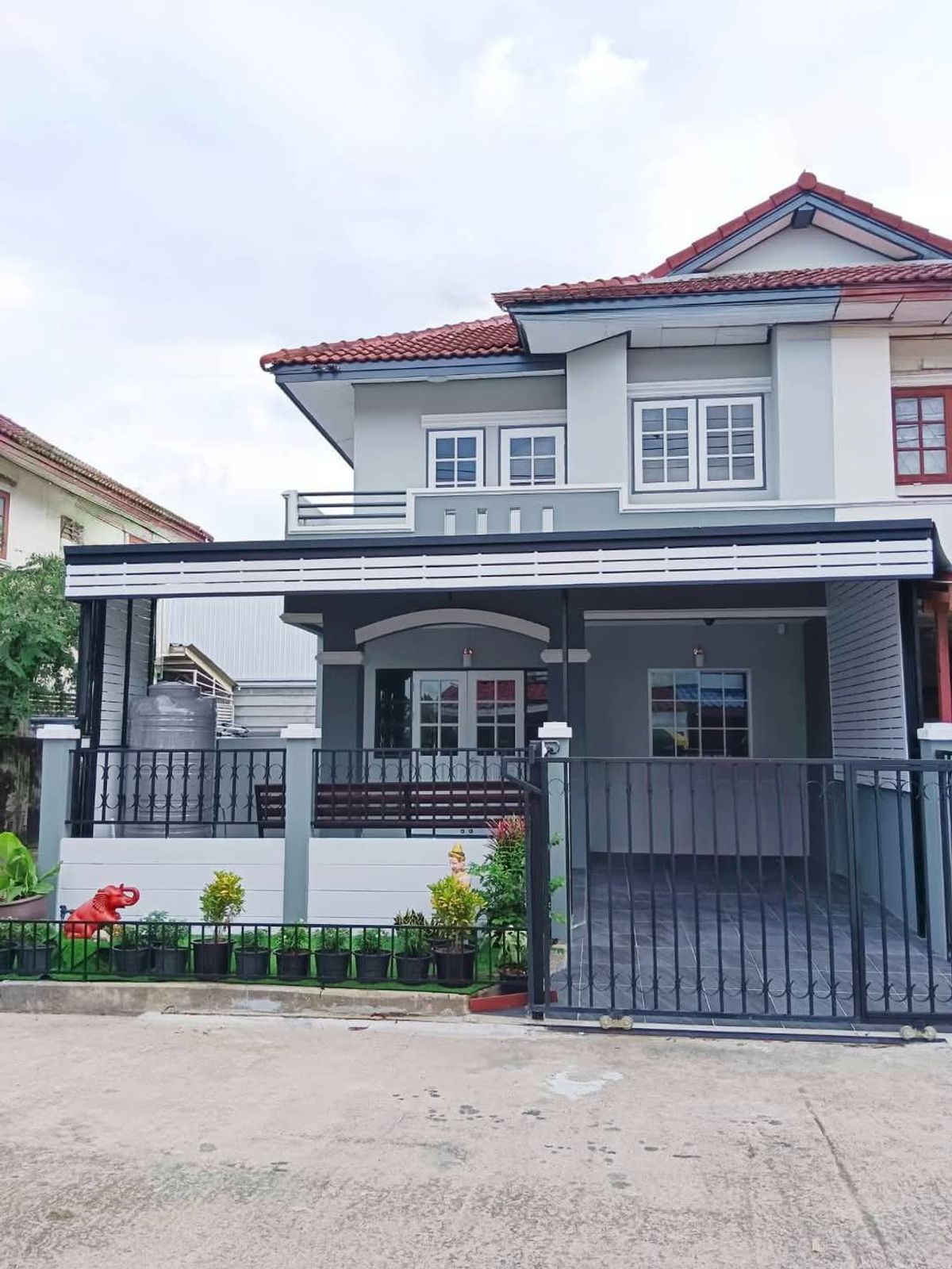 ขายโฮมออฟฟิศปทุมธานี รังสิต ธรรมศาสตร์ : 🏡P.ขายทาวน์เฮ้าส์2ชั้น หมู่บ้านสิทธิทรัพย์ลำลูกกาคลอง7