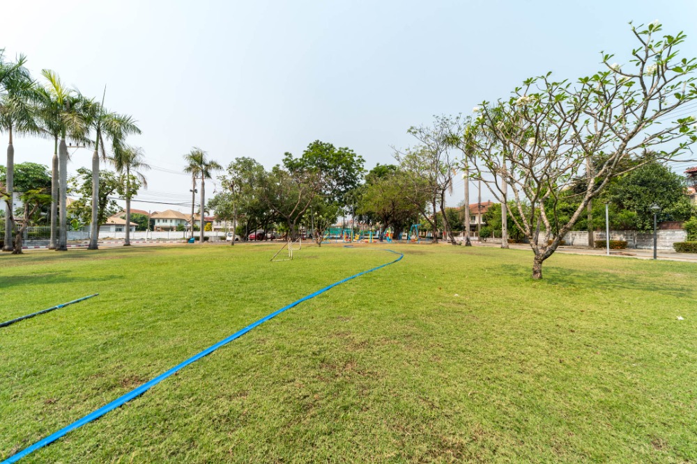 For SaleHousePathum Thani,Rangsit, Thammasat : House for sale, newly renovated, 4 bedrooms, very large living space, Baan Sathaphon Rangsit - Klong 3