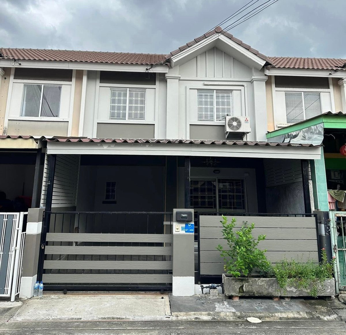 ขายโฮมออฟฟิศปทุมธานี รังสิต ธรรมศาสตร์ : 🏡P.ขายทาวน์เฮ้าส์2ชั้น หมู่บ้านพฤกษา 67 ลำลูกกา คลอง 2
