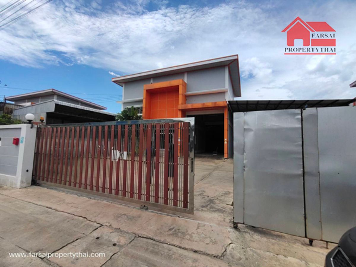 For RentFactoryMahachai Samut Sakhon : Factory/warehouse for rent, area of ​​1 rai 2 work, living area 2,000 sq.w. Electric office 50 KVA Soi Wapo 11, Economic 1 Road, rental price 60,000 baht/d