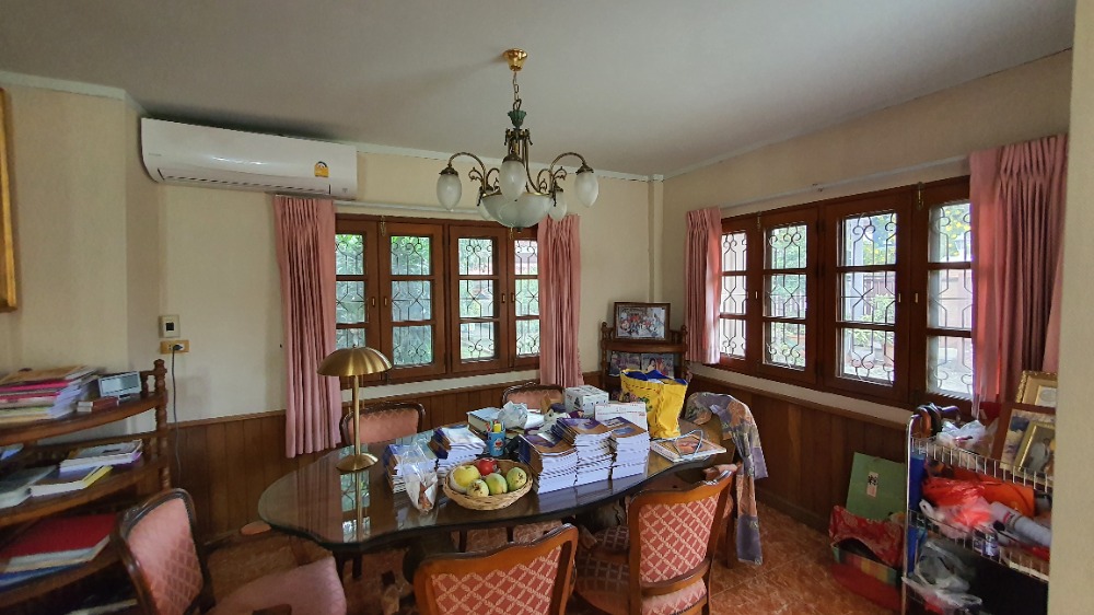 For SaleHousePathum Thani,Rangsit, Thammasat : Single house for sale on the waterfront, ready to move in, Thararin Village, Rangsit, Khlong 2, Lam Luk Ka, Pathum Thani.