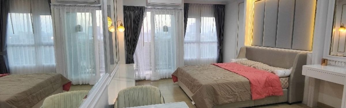 For RentCondoRamkhamhaeng, Hua Mak : 🔥#PT2303_283🔥⚡️ Update today. For rent, Supalai Veranda Ramkhamhaeng near #MRT Rajamangala.