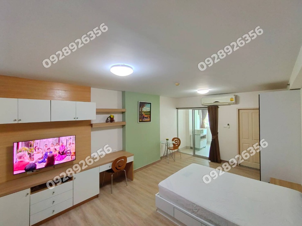 For RentCondoRama5, Ratchapruek, Bangkruai : Condo for rent, Supalai Park, Tiwanon intersection, newly renovated room, pool view, south, only 450 meters from MRT Ministry of Public Health or MRT Tiwanon intersection.