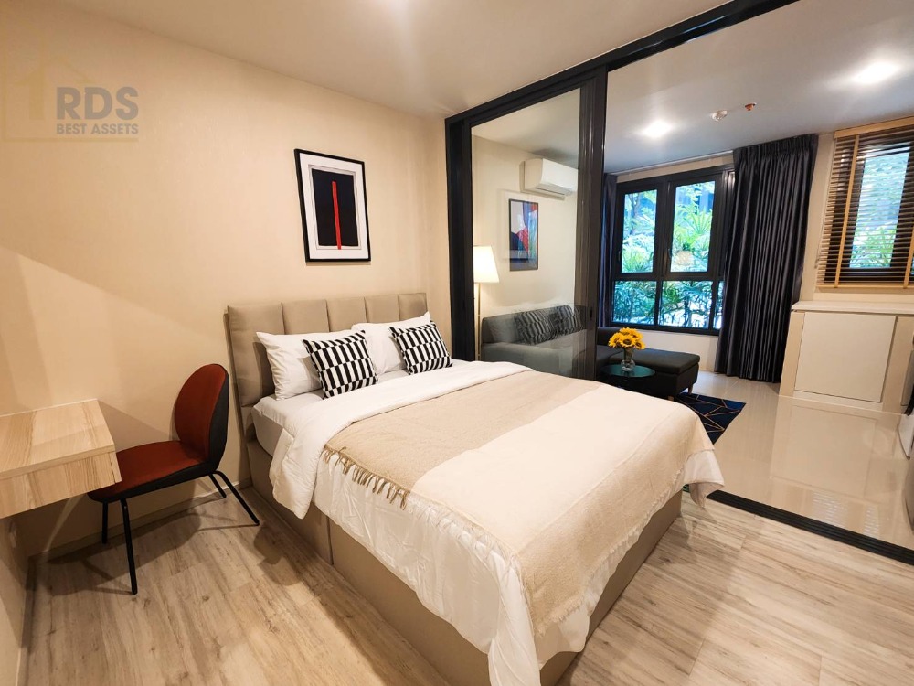 For RentCondoRatchadapisek, Huaikwang, Suttisan : 📍Rds-0133 Condo for rent, XT Huai Khwang, size 30.10 sq m. Decorated in elegant style 📍