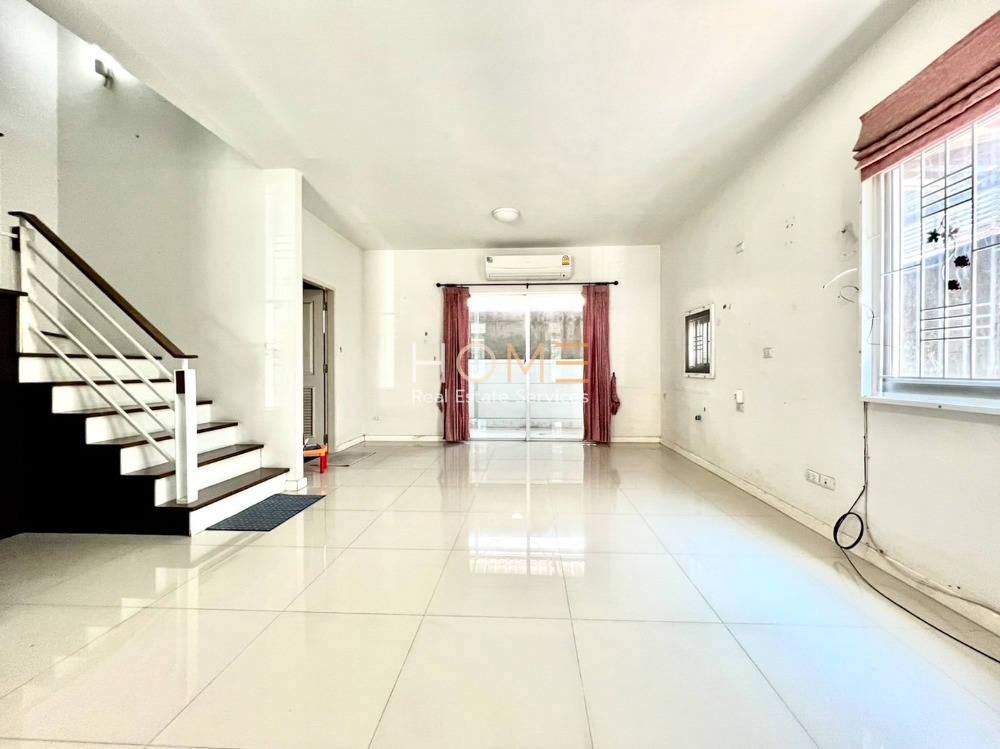 For SaleTownhomePathum Thani,Rangsit, Thammasat : Corner unit, better price! ✨ Habitown Fold Tiwanon - Chaengwattana Townhome / 3 Bedrooms (FOR SALE) AOM002