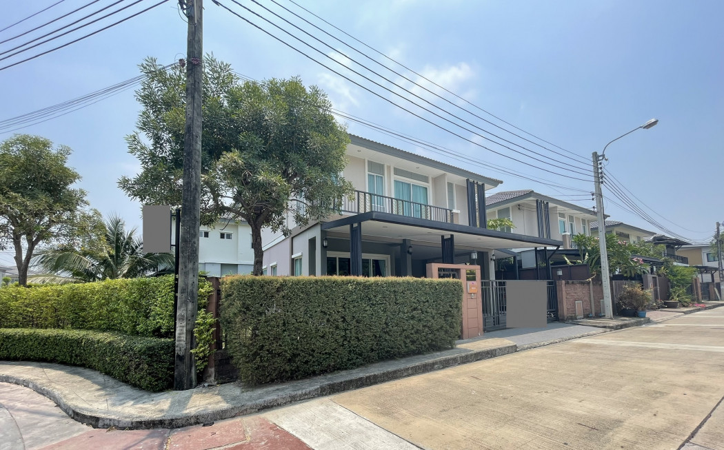ให้เช่าบ้านพัฒนาการ ศรีนครินทร์ : ให้เช่า บ้านเดี่ยว Passorn Prestiege Luxe Pattanakarn ตกแต่งหรู แปลงมุม