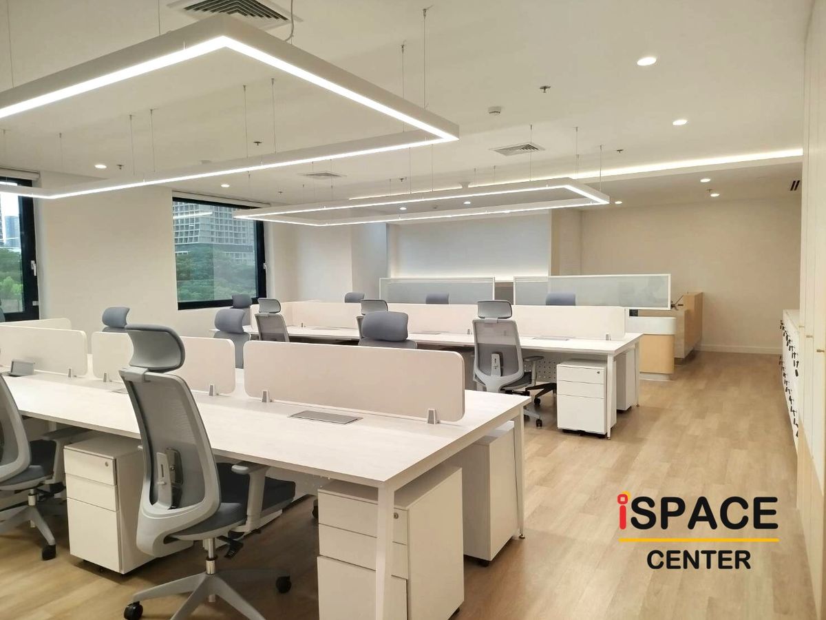 For RentOfficeWitthayu, Chidlom, Langsuan, Ploenchit : 🚩Office for rent, BTS Ploenchit, well decorated. Ready to work, suitable for co-working space, very convenient to travel, Grade A Office Building, good view.