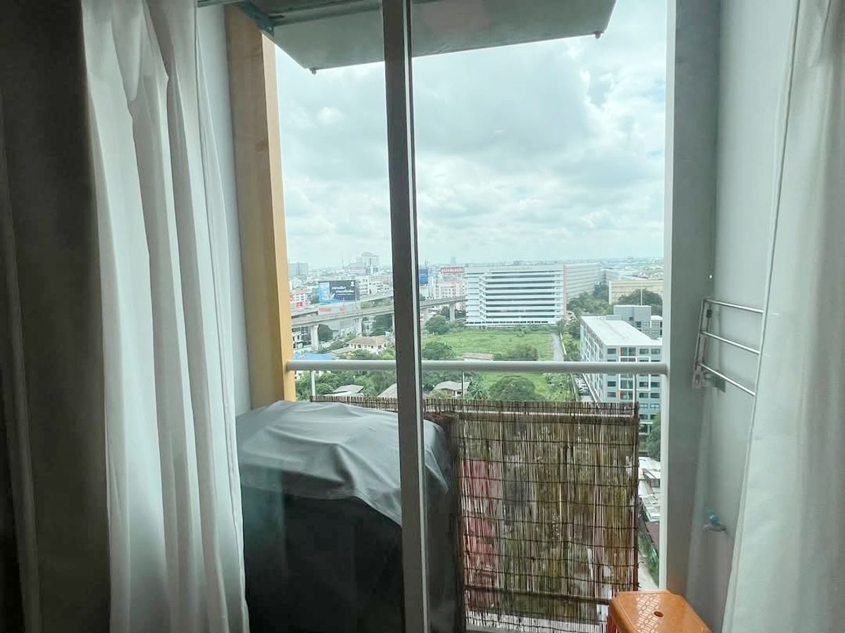For RentCondoPattanakan, Srinakarin : 🍀 Condo for rent, Lumpini Ville Phatthanakan-Srinakarin, high floor, beautiful view, size 26 sqm. Beautiful room near Kasem Bundit University, near True Building, only 8500-