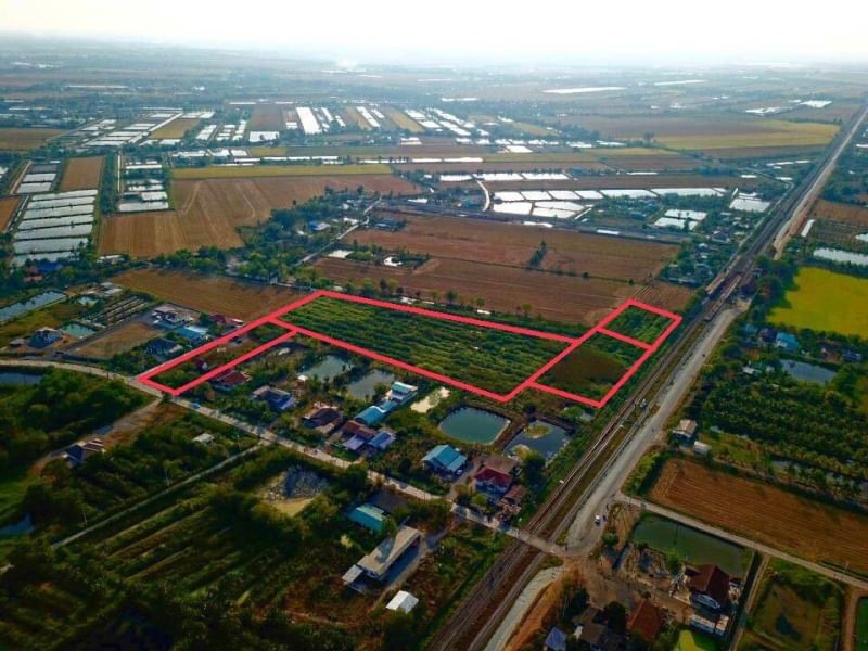 For SaleLandChachoengsao : Urgent sale of land for investment build a village Or allocate for investment, Bang Toey Subdistrict, Mueang Chachoengsao District, Chachoengsao Province