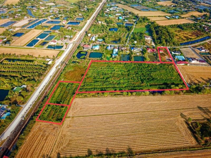 For SaleLandChachoengsao : Urgent sale of land for investment build a village Or allocate for investment, Bang Toey Subdistrict, Mueang Chachoengsao District, Chachoengsao Province