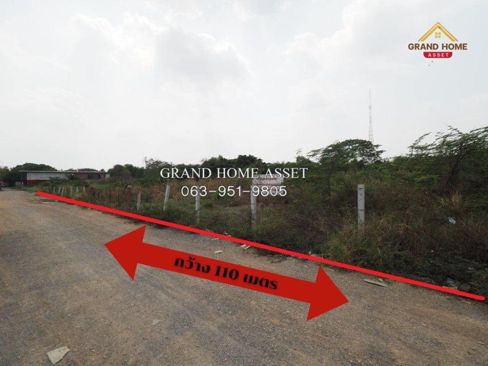 For SaleLandPathum Thani,Rangsit, Thammasat : Empty land, Ratchaphruek Road, Khu Bang Luang Subdistrict, Lat Lum Kaew District, Pathum Thani Province.