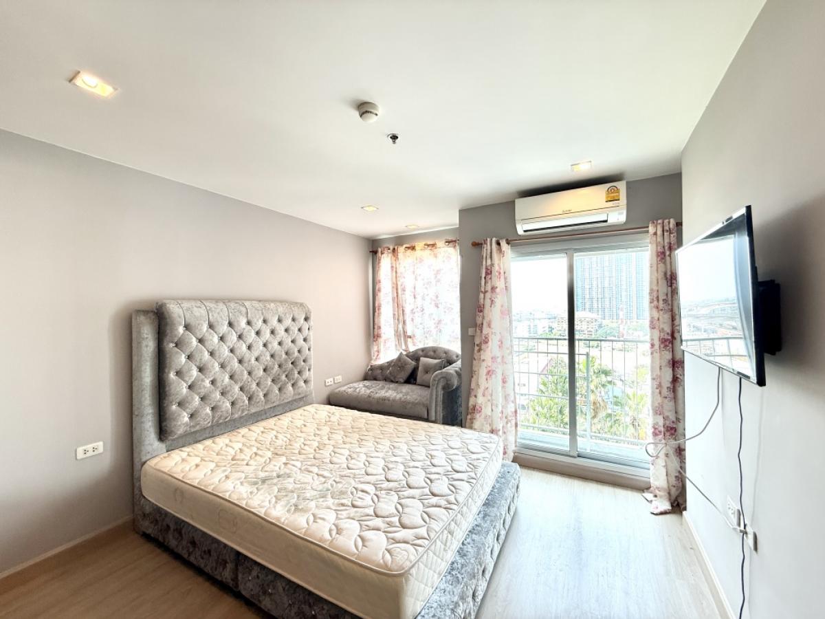 For RentCondoNonthaburi, Bang Yai, Bangbuathong : For rent‼️Casa Condo Bang Yai, room 26 sq m., 34th floor, furniture with appliances. You can move in right away, city view, no buildings blocking it.