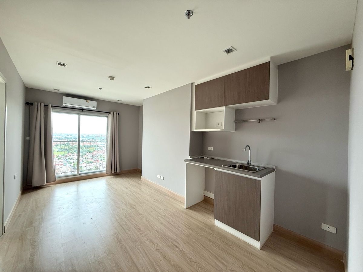 For RentCondoNonthaburi, Bang Yai, Bangbuathong : For rent‼️Casa Condo Bang Yai, room 26 sq m., 34th floor, furniture with appliances. You can move in right away, city view, no buildings blocking it.