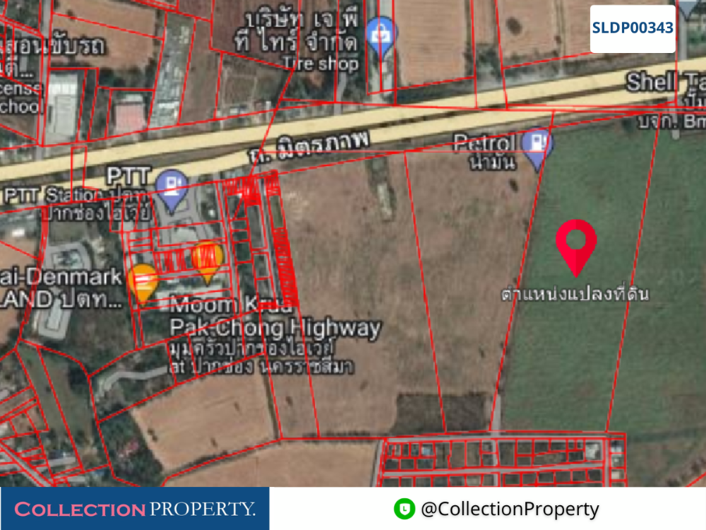 ขายที่ดินโคราช นครราชสีมา : 🔥 ขายที่ดินเปล่า 40 ไร่ 2 งาน 4 ตร.ว. ปากช่อง