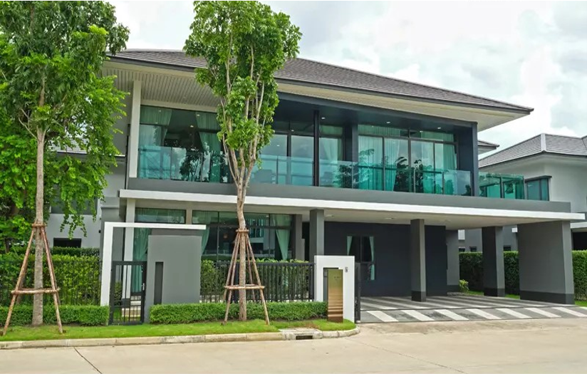 For SaleHousePattanakan, Srinakarin : 📌📌 The biggest house and best price in Setthasiri , 4 bedrooms, 5 bathrooms, area 160 sq w., Free knock down house. 🎉🎉🎉