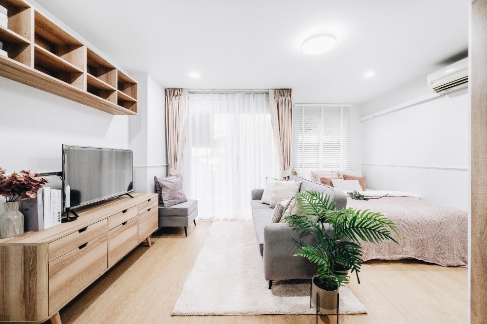 ขายคอนโดรัชดา ห้วยขวาง : แต่งครบ สวยสดใส สไตล์มินิมอล🐈🐈‍⬛คอนโดรัชดา เลี้ยงสัตว์ได้🐕‍🦺🦮