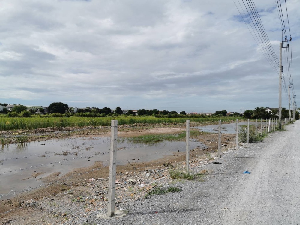 For SaleLandNonthaburi, Bang Yai, Bangbuathong : Land for sale, good location, 3 rai, 2 ngan, near Ruen Prakaiphet and Bang Bua Thong Municipality can enter and exit in many ways Both Bang Kruai - Sai Noi and Kanchanaphisek, yellow city plan can be sold separately