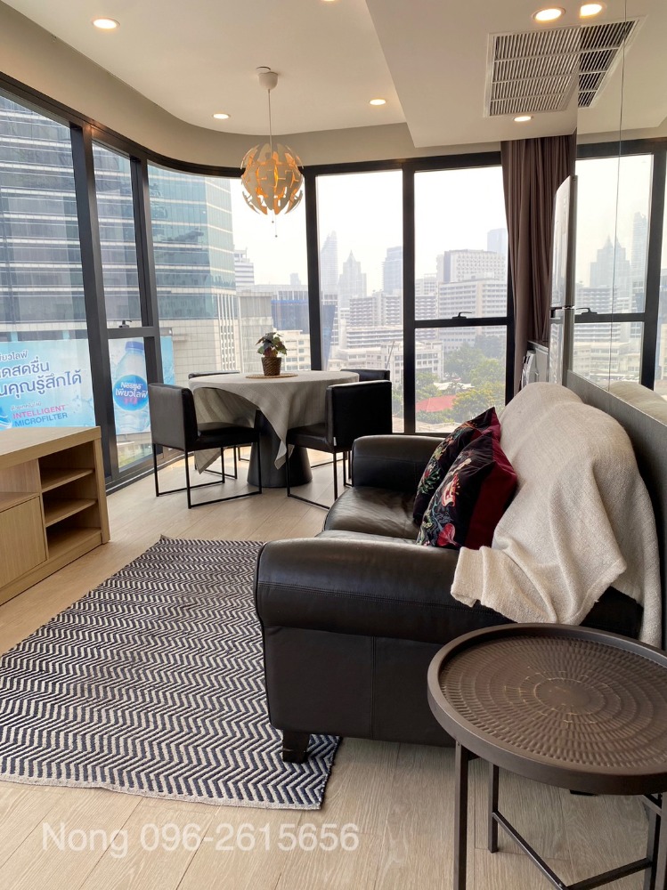 For RentCondoSiam Paragon ,Chulalongkorn,Samyan : Condo for RENT ให้เช่า **Ashton Chula-Silom 66  Sq,m. Fully Finish @65,000บาท/month call Nong 096-2615656  ห้องกว้างมาก 66 ตรม. 2 นอน 2 น้ำ เฟอร์ครบ พร้อมอยู่    Location :  , Samyan  Rental Price : 65,000 Baht/Month  Co