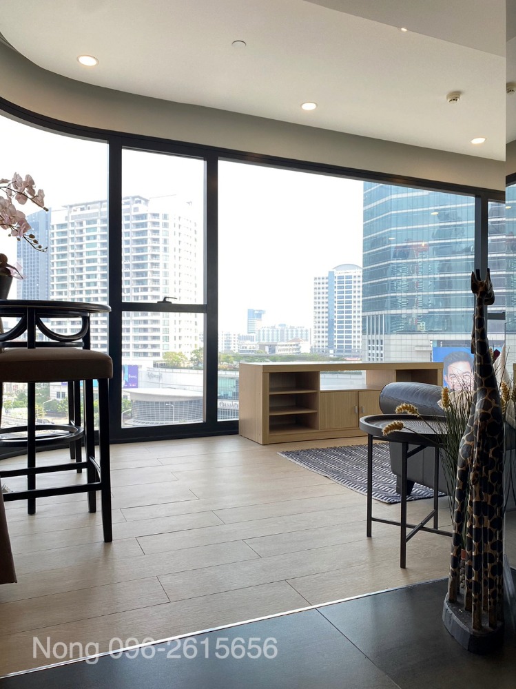 For RentCondoSiam Paragon ,Chulalongkorn,Samyan : Condo for RENT ให้เช่า **Ashton Chula-Silom 66  Sq,m. Fully Finish @65,000บาท/month call Nong 096-2615656  ห้องกว้างมาก 66 ตรม. 2 นอน 2 น้ำ เฟอร์ครบ พร้อมอยู่    Location :  , Samyan  Rental Price : 65,000 Baht/Month  Co