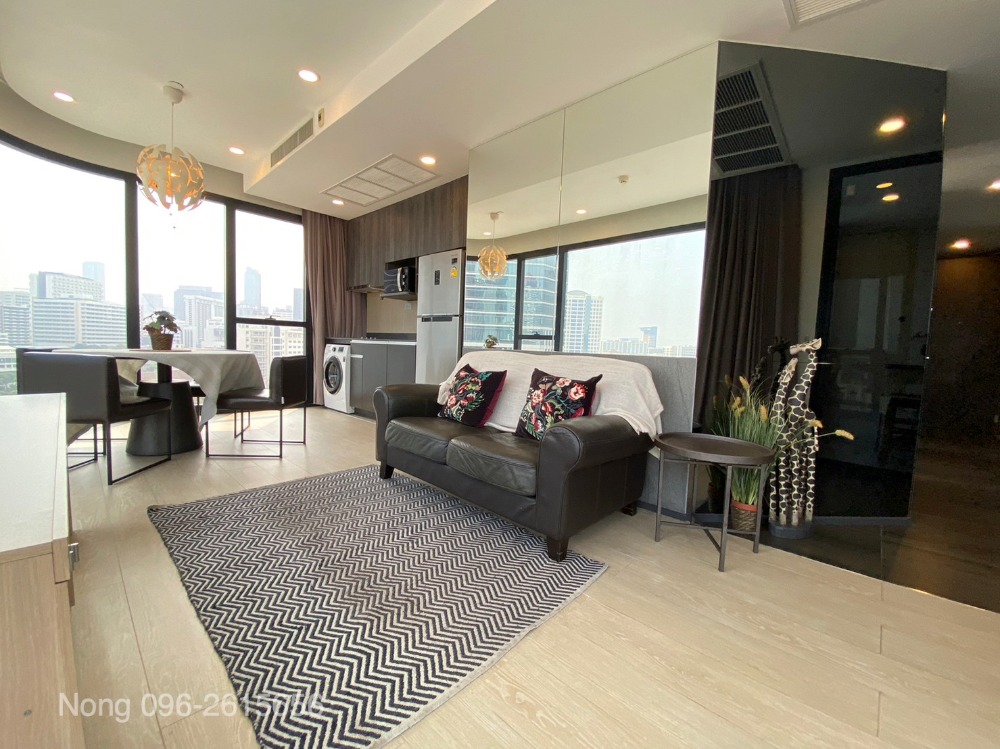 For RentCondoSiam Paragon ,Chulalongkorn,Samyan : Condo for RENT ให้เช่า **Ashton Chula-Silom 66  Sq,m. Fully Finish @65,000บาท/month call Nong 096-2615656  ห้องกว้างมาก 66 ตรม. 2 นอน 2 น้ำ เฟอร์ครบ พร้อมอยู่    Location :  , Samyan  Rental Price : 65,000 Baht/Month  Co