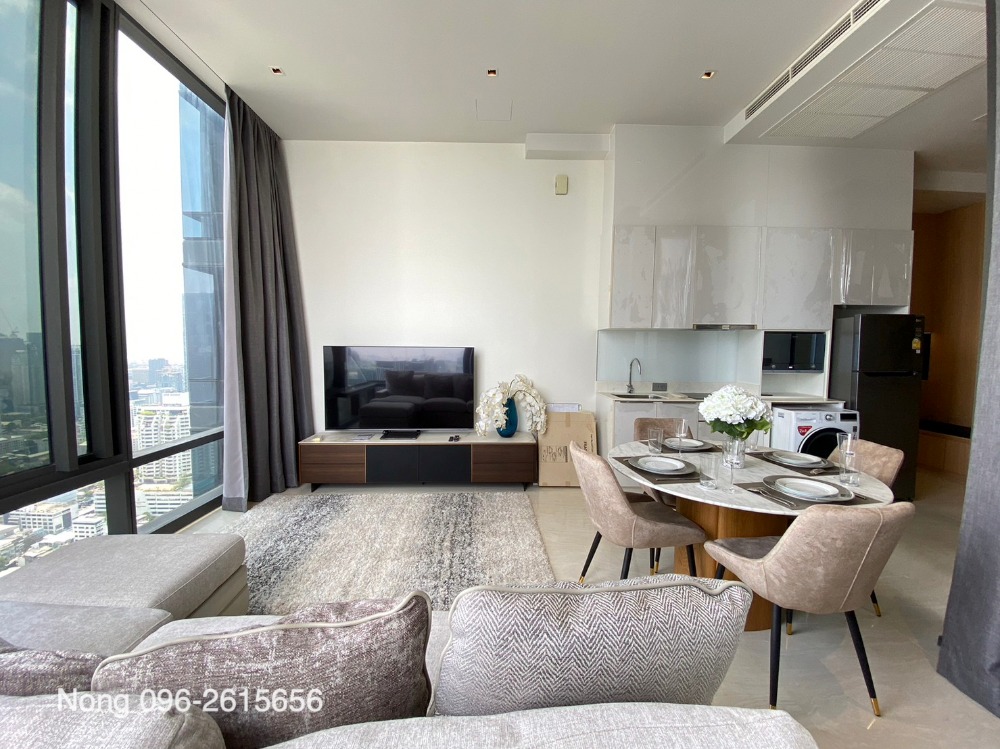 For RentCondoSilom, Saladaeng, Bangrak : Condo for RENT for rent **Ashton Silom 76 Sq,m. Fully Finish @70,000 baht/month call Nong 096-2615656, very spacious room, 76 sq m. 2 bedrooms, 2 bathrooms, fully furnished, ready to move in Location: Silom , Samyan Rental Price: 70,000 Baht /Month Cond