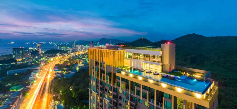 ให้เช่าคอนโดศรีราชา แหลมฉบัง บ้านบึง : ให้เช่าคอนโด ไนท์บริดจ์ ดิโอเชียล ศรีราชา วิวทะเล