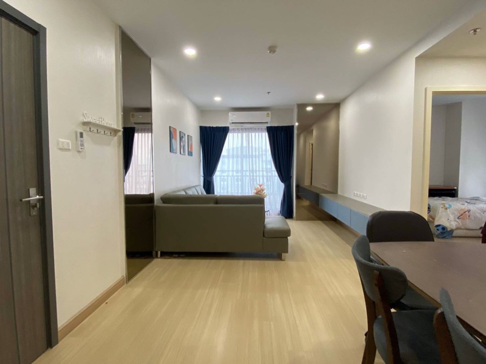 For RentCondoBang kae, Phetkasem : Condo for rent, Supalai Veranda, Phasi Charoen, 2 bedrooms, next to the BTS, complete, ready to move in