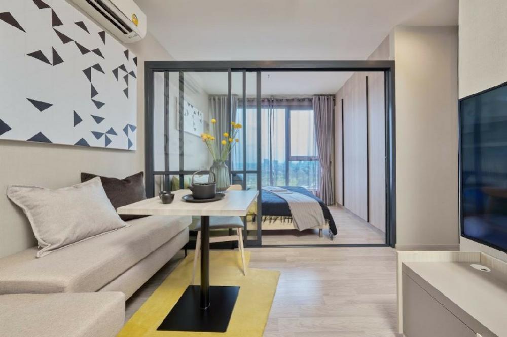 For SaleCondoBangna, Bearing, Lasalle : You can get everything you want ✨ a new room, a project room, fully furnished, ready to move in 😃 Only 2.79 million, you can carry your bag and move in. Completely decorated as shown in the sample photo 📞 Sales Oil 098-292-4151