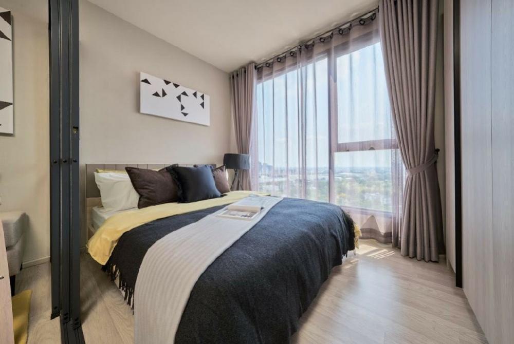 For SaleCondoBangna, Bearing, Lasalle : You can get everything you want ✨ a new room, a project room, fully furnished, ready to move in 😃 Only 2.79 million, you can carry your bag and move in. Completely decorated as shown in the sample photo 📞 Sales Oil 098-292-4151