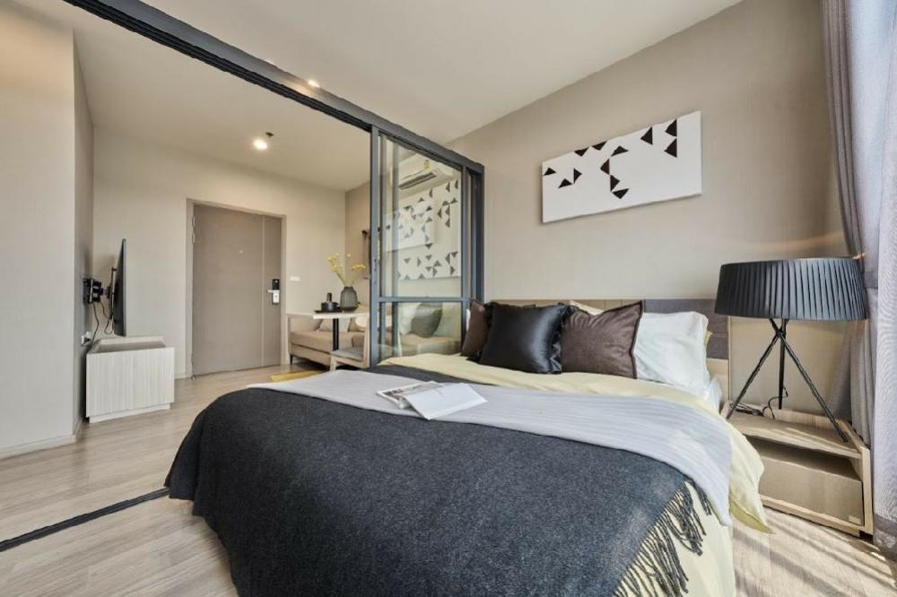 For SaleCondoBangna, Bearing, Lasalle : You can get everything you want ✨ a new room, a project room, fully furnished, ready to move in 😃 Only 2.79 million, you can carry your bag and move in. Completely decorated as shown in the sample photo 📞 Sales Oil 098-292-4151