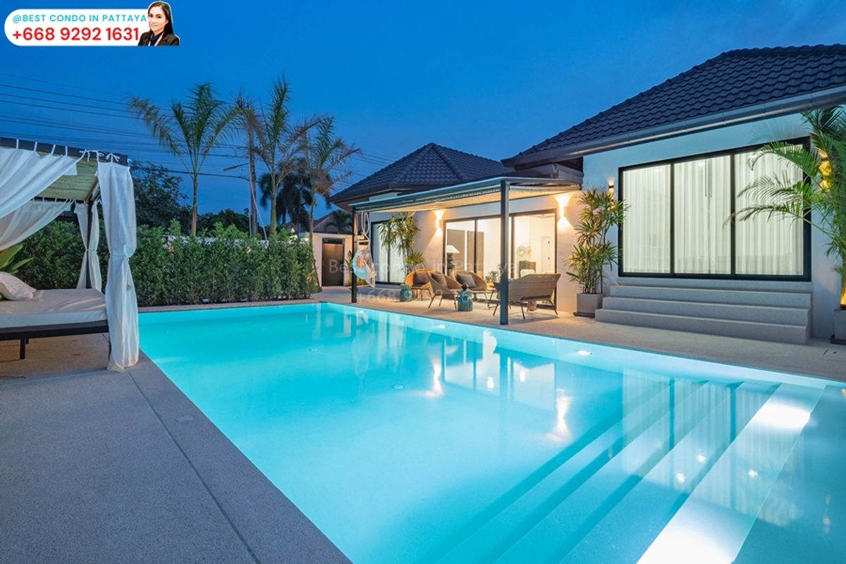 ขายบ้านพัทยา บางแสน ชลบุรี สัตหีบ : ขายบ้านศรีสุข วิลล่า- บ้านเดี่ยวสไตล์โมเดิร์น พื้นที่กว้างขวาง พร้อมสระว่ายน้ำ เหมาะสำหรับครอบครัว นักลงทุน หรือชาวต่างชาติที่มองหาทำเลดีเยี่ยมในพัทยา #รหัสทรัพย์430