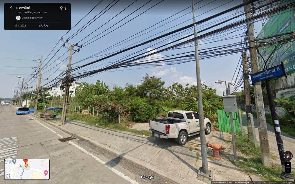 ให้เช่าที่ดินสมุทรปราการ สำโรง : ให้เช่าที่ดินแปลงมุม ติดถนนเทพารักษ์ 9 ไร่ 84 ตารางวา ใกล้สี่แยกบางพลี ก่อนถึงบิ๊กซี และ โรงพยาบาลบางพลี ตรงข้าม ตลาดทิพย์นิมิตร บางพลี (ตลาดต่อยอด) จังหวัด สมุทรปราการ