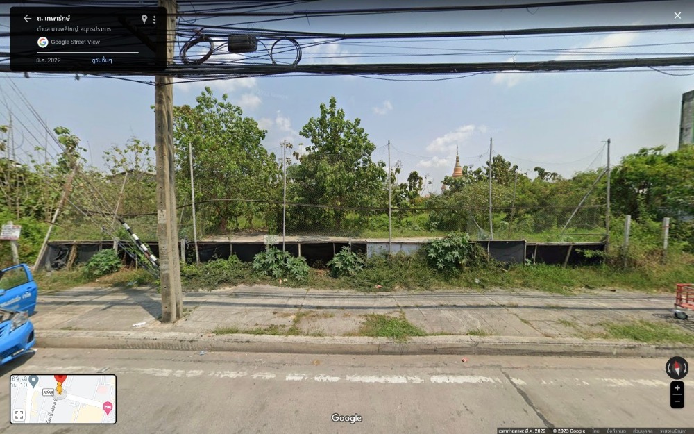 ให้เช่าที่ดินสมุทรปราการ สำโรง : ให้เช่าที่ดินแปลงมุม ติดถนนเทพารักษ์ 9 ไร่ 84 ตารางวา ใกล้สี่แยกบางพลี ก่อนถึงบิ๊กซี และ โรงพยาบาลบางพลี ตรงข้าม ตลาดทิพย์นิมิตร บางพลี (ตลาดต่อยอด) จังหวัด สมุทรปราการ