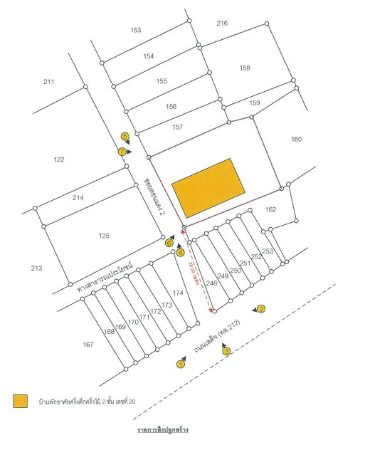 For SaleHouseNong Khai : Land for sale 2 ngan 15.30 sq.w. in Nong Khai city with 2-storey house 300 sq.m. Soi Don Daeng, Mueang Nong Khai District