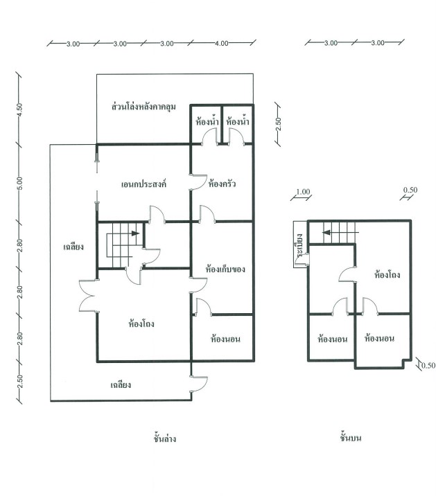 For SaleHouseNong Khai : Land for sale 2 ngan 15.30 sq.w. in Nong Khai city with 2-storey house 300 sq.m. Soi Don Daeng, Mueang Nong Khai District